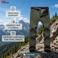 TIMETEX-Pantalon de randonnée extérieur imperméable pour homme, construction souple et extensible, pour le camping et le trekking