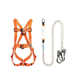 Corde de sécurité de construction extérieure en polyester rouge ceinture d'électricien à cinq points pour tout le <span class=keywords><strong>corps</strong></span> - Product Image 1