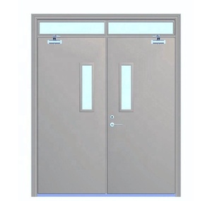 Vente directe d'usine autre <span class=keywords><strong>porte</strong></span> coupe-feu 60 <span class=keywords><strong>90</strong></span> minutes sécurité d'<span class=keywords><strong>entrée</strong></span> Double <span class=keywords><strong>porte</strong></span> en acier ignifuge - Product Image 1