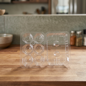 Custom Order Eggs Tray Transparent Durable Forming Tray Simple Style Eggs Containers <b>Plastic</b> Packaging - Product Image 3