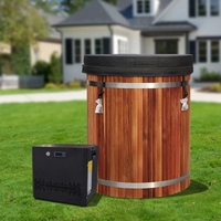 2025 0.5HP nouveau lancement athlète Fitness récupération froid plongeur refroidisseur Machine à glace pour bains de glace refroidisseur de bain de glace