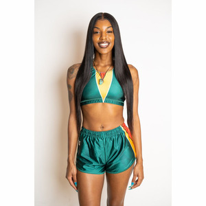 Thời Trang Quốc Gia Quốc Gia Haiti Cờ In Dây Đeo Áo Ghi Lê Quần Short Set - Product Image 5