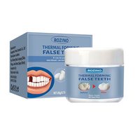 Anneau de Dentition Multifonctionnel Transfrontalier pour Hygiène Buccale en Plastique Solide, Accessoire Interdentaire Vampire, Adhésif Dentaire Chaud, Dents