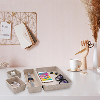 Nouveaux produits tendance 2026, Nouveautés, Nouveaux produits, Vente chaude, Boîte de rangement en feutre pour bureau et maison, Organisateur de rangement pour outils