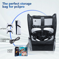 Sac de rangement pour sac à main PS5 Pro EVA Rangement étanche, pratique et protecteur pour console PS5 Pro