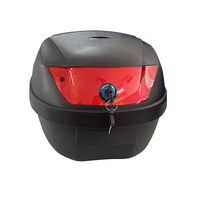Boîte supérieure de moto, livraison de bagages arrière, rangement, boîtes arrière supérieures, étuis, boîte supérieure, moto 28L