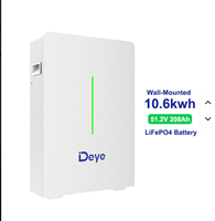 Batterie LiFePO4 Deye RW-G10.6 10,64 kWh 51,2 V 208 Ah pour système de stockage d'énergie résidentiel