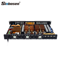 K4-800 Sinbosen 4 canaux 1u 4ohms amplificateur équipement de sonorisation audio numérique 800 watts