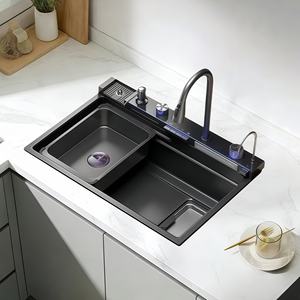 Fregadero de Cocina Inteligente con Diseño de Granos de Arroz, Tazón Individual Grande, Multifuncional para Lavar Platos y Verduras - Product Image 1