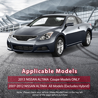Frenzybro Nouveaux kits de suspension avant inférieurs et biellettes de direction pour Altima 2007-2012 et Altima Coupé 2013 – Garantie d'un an