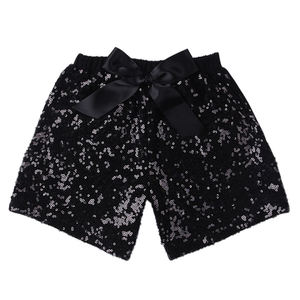 En Stock, Shorts de Lentejuelas con Lazo para Niñas, Boutique de Verano para Bebés - Product Image 2