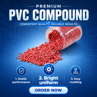 Composé PVC ignifuge de qualité extrusion série PVC-GR Gerui à bas prix pour isolation de câbles basse tension et gaine de fils de cuivre