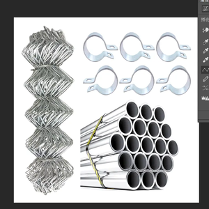 Chain Link Fence Wire Mesh Hot Dipped Galvanized PVC Coated Cyclone Farm Fence 10-Year Guarantee Eco-Friendly Price Philippines - Product Image 1