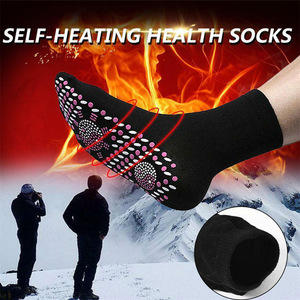 Logo personnalisé <span class=keywords><strong>Chaussettes</strong></span> chauffantes en <span class=keywords><strong>tourmaline</strong></span> auto-chauffantes pour les pieds <span class=keywords><strong>Chaussettes</strong></span> d'extérieur anti-gel pour les soins des pieds - Product Image 5