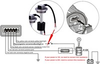 Capteur de niveau d'eau et de carburant S3 300 mm 0~190 ohms pour bateau marin, yacht, voiture, réservoir d'huile liquide - Chine