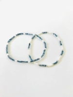 Conjunto de Pulseras Elásticas de Cuentas Coloridas Estilo Boho para Mujer, Joyería de Verano para Playa, Venta al por Mayor, Compatible con Compras al por Mayor