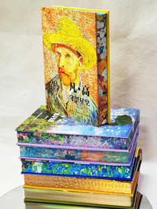 สมุดโน้ตแบบสันห่วง กระดาษวาดเขียน 160 แกรม ลายวินเซนต์ แวนโก๊ะ ยี่ห้อ Midas ปกแข็ง พิมพ์ออฟเซ็ต สำหรับใช้ในฤดูหนาว - Product Image 3