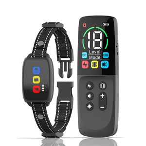 Intelligent Electric Dog Training Collar Rechargeable Waterproof <b>Bark</b> <b>Control</b> With Digital Display And Remote For Pet Training - Product Image 1