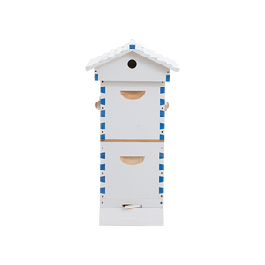 Mini ruches avec 4 supercadres à miel à ouverture automatique et 6 cadres en bois pour la ponte des abeilles - Product Image 1