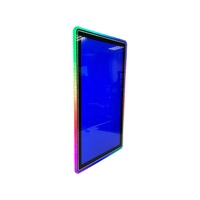 Iluminación led monitor de pantalla táctil capacitiva de 21,5 pulgadas barato con luz LED