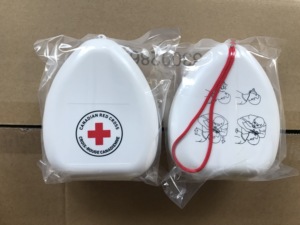 Barriera respiratoria della maschera di protezione di CPR della maschera di emergenza del pronto soccorso di addestramento del rianimatore di promozione dell'oem - Product Image 4