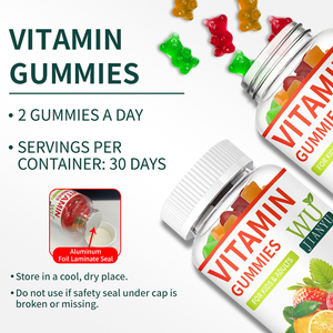פרימיום דוב בצורת ויטמין gummies תמיכה חסינות תוסף יומי ויטמין gummies מתאים למבוגרים ו-נוער לשימוש ביתי - Product Image 5