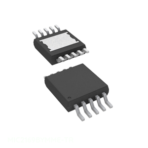 MIC2169BYMME-TR 10 TFSOP, 10 MSOP (0.118 นิ้ว, กว้าง 3.00 มม.) ชิ้นส่วนอิเล็กทรอนิกส์แบบมีแผ่นต่อภายนอก ไอซีควบคุมแรงดันไฟฟ้าแบบบัค 10MSOP - Product Image 1