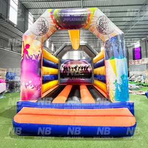 <b>Inflatable</b> <b>House</b> & Castle With PVC Material EN71 Certified 4x4m Capacity for Kids Adults <b>House</b> Commercial <b>Inflatable</b> Boun - Product Image 6