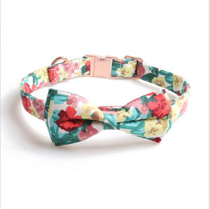 Collar de Perro con Lazo de Flores al por Mayor con Cierre Metálico - Product Image 2