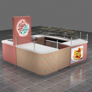 甜甜圈展示柜 | 甜甜圈吧台 | 商场饼干零售摊 - Product Image 5