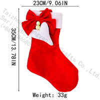 Calcetín Navideño Decorativo para Colgar, Adorno Festivo con Diseño de Bastón de Caramelo, Suministros para Fiestas, Decoración para el Hogar, Adorno para Chimenea, Regalo de Invierno
