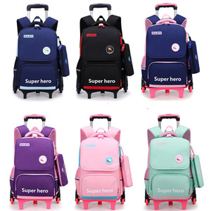 <span class=keywords><strong>Sac</strong></span> à <span class=keywords><strong>dos</strong></span> scolaire à roulettes tendance et mignon à motif de dessin animé <span class=keywords><strong>pour</strong></span> filles, idéal <span class=keywords><strong>pour</strong></span> les élèves du primaire - Product Image 5