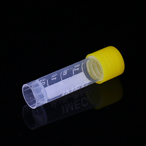 Tubes cryogéniques gradués Kehua Medical de 1,8 ml avec bouchons à vis pour distribution verticale - Product Image 4