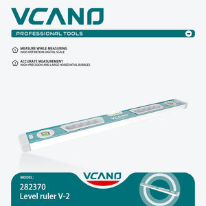 ระดับน้ำแม่เหล็กอะลูมิเนียม VCANO อเนกประสงค์ ความแม่นยำสูง น้ำหนักเบา ปรับความยาวได้ สำหรับวัดระดับ รับประกัน 1 ปี - Product Image 2