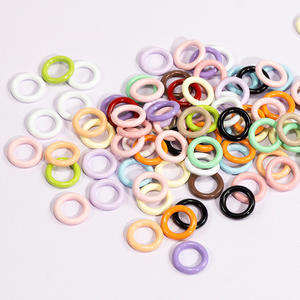 Accessoires de tricotage à la main personnalisés en gros <span class=keywords><strong>anneaux</strong></span> <span class=keywords><strong>marqueurs</strong></span> de point colorés en métal pour le tissage avec boîte personnalisée - Product Image 5