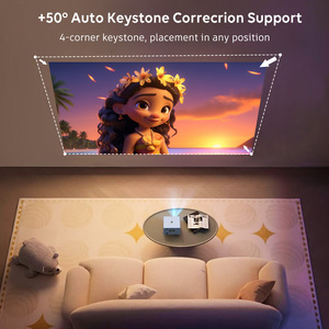 โปรเจคเตอร์พกพา CL600 รุ่นใหม่ล่าสุด รองรับความละเอียด 1080P 4K ความสว่าง 600 ลูเมนส์ ระบบ Android 9 โปรเจคเตอร์สำหรับใช้ในบ้าน CL600 โปรเจคเตอร์อัจฉริยะ สำหรับการศึกษา - Product Image 6