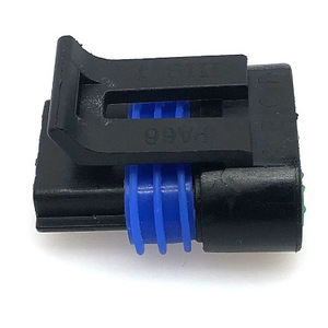 Conector Automotriz de 4 Posiciones, Conector en T Macho y Hembra de Plástico Negro 12162190 - Product Image 3