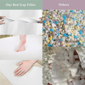 Du Babo Bed Seam Filler Wedge Mattress Gap Filler Cotton Foam Multifunction Double Bed Edge Bridge - Product Image 4