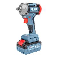 Llave de Impacto Inalámbrica de 21V sin Escobillas, 800Nm de Alto Torque, 3800 RPM, Herramienta Eléctrica con Batería de Litio para Reparación de Automóviles y Taller