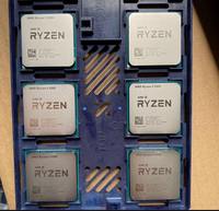 New Tray or Box Original CPU AMD R5 5500 5600 5700 3.2GHz-4.1GHz Eight-Core 16MB 65W Socket AM4 Desktop CPU Processor