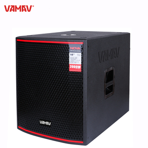 VAMAV Pro Audio NOVA AX18S 1000W RMS DSP EFFETS CLASSE D Caisson de basses en bois de 18 pouces - Product Image 1