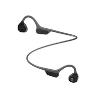 Casque de natation sportif binaural sans fil à conduction osseuse à oreille ouverte Aftershock