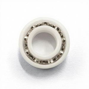 Roulement à billes en céramique SR188 R188 ZrO2, 9 billes en zircone, retenue de ruban en acier inoxydable, jeu C3, hybride, pour Fidget Spinner - Product Image 1