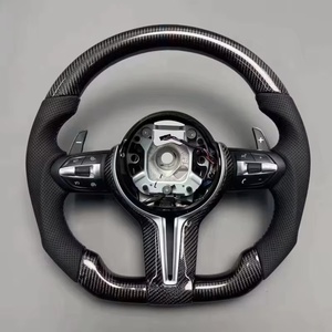 Volante Deportivo Inteligente de Fibra de Carbono y Cuero para <span class=keywords><strong>BMW</strong></span> F30 F10 E90 E72 E60 <span class=keywords><strong>E46</strong></span> M2 M3 M4 M5 M6 de Alta Calidad - Product Image 1