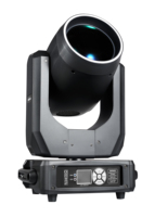 Mini Luz Móvil de Haz de 350W 380W con Anillo RGB, Control DMX512, Clasificación IP20, 90 CRI, Luz de Escenario