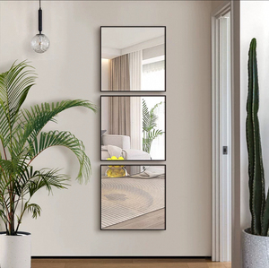 <span class=keywords><strong>Miroir</strong></span> décoratif de <span class=keywords><strong>salle</strong></span> <span class=keywords><strong>à</strong></span> <span class=keywords><strong>manger</strong></span> de style simple, <span class=keywords><strong>miroir</strong></span> d'entrée de chambre <span class=keywords><strong>à</strong></span> coucher encadré, <span class=keywords><strong>miroir</strong></span> pleine longueur de peinture décorative - Product Image 4