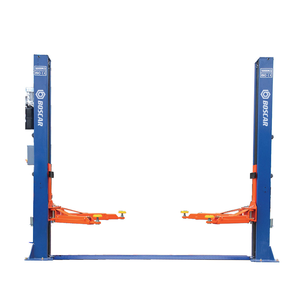 Boscar BC-TPL-400BS Pont élévateur hydraulique à deux colonnes à déverrouillage électrique, double vérin, capacité 11000 Lbs/5T, certifié CE, durée <span class=keywords><strong>de</strong></span> vie 10 ans - Product Image 1