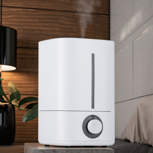 Pelembap udara Mini portabel 220ml, Humidifier kabut sunyi Mini kapasitas besar, pelembap udara Desktop USB untuk kamar tidur, dengan lampu suasana - Product Image 2