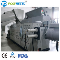 Ligne de granulation à anneau d'eau pour le compactage de PP et PE POYTEC 1000KG/H PTC-185