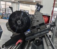 Teknologi Taiwan Dual spindel CNC mesin Pusat Putar bubut GSK miring tempat tidur Y sumbu interpolasi logam tugas menengah FANUC